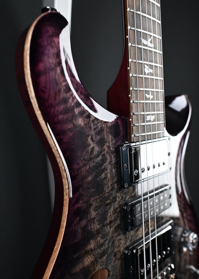 PRS Special Semi-Hollow Mango Limited Edition Charcoal Purple Burst #334
