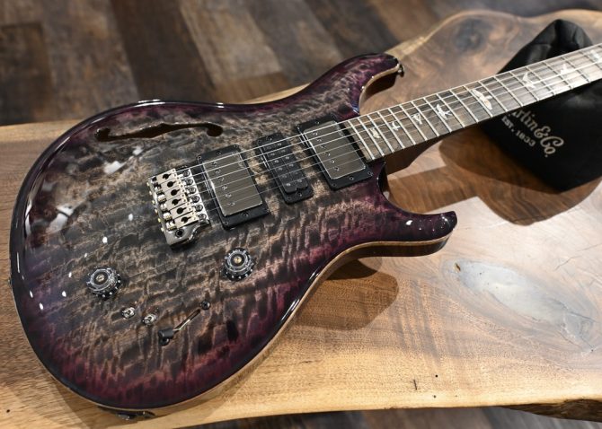 PRS Special Semi-Hollow Mango Limited Edition Charcoal Purple Burst #334