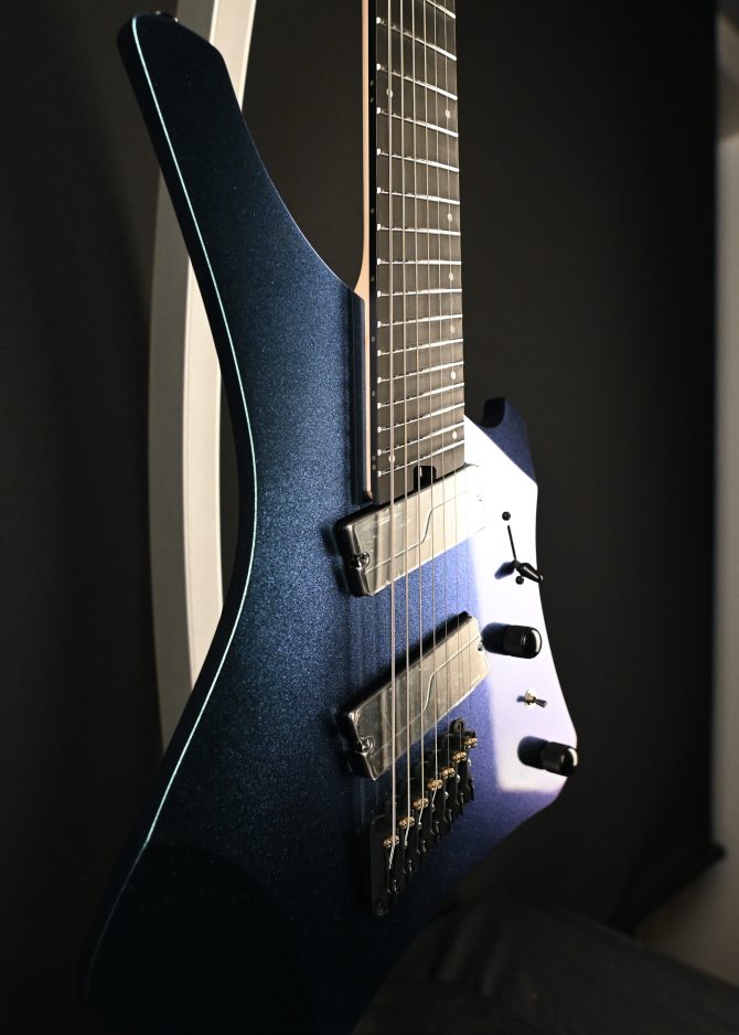 Ibanez Alpha Series A527-NSH Nebula Shift Multi-Scale 7-String #911