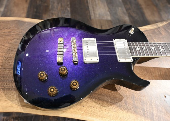 PRS S2 Mcarty 594 Singlecut Sprayer's Choice Blue/Purple Colorfade Holoflake #324