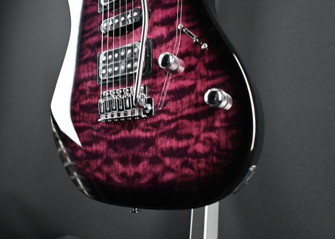 Ibanez GRX70QA-TVT Gio Series Transparent Violet Sunburst #090