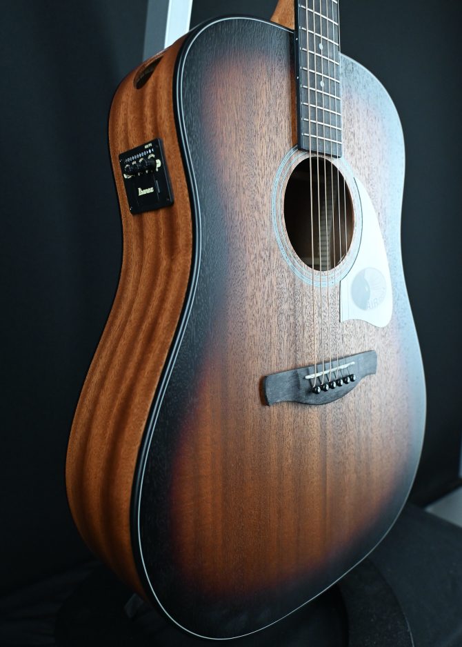 Ibanez AAD54E-OMH Open Pore Mahogany Sunburst #741