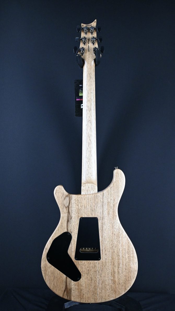 PRS Wood Library Custom 24 Piezo 10-Top Gray Black Fade w/ Cobalt Microburst #068