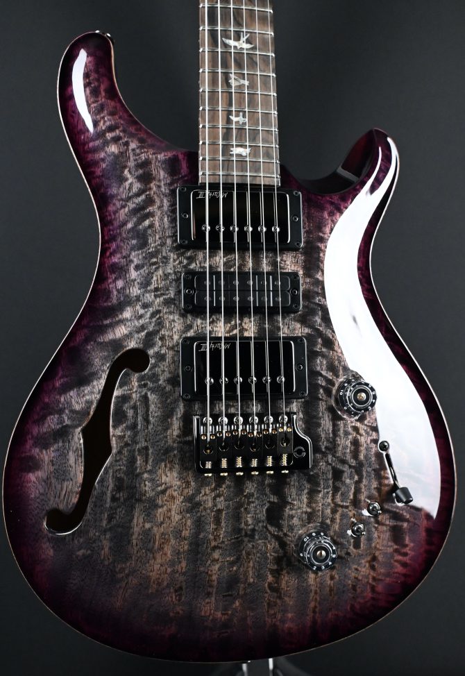 PRS Special Semi-Hollow Mango Limited Edition Charcoal Purple Burst #334