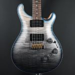 PRS Wood Library Custom 24 Piezo 10-Top Gray Black Fade w/ Cobalt Microburst #068