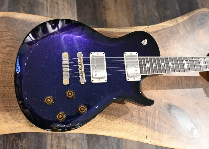 PRS S2 Mcarty 594 Singlecut Sprayer's Choice Blue/Purple Colorfade Holoflake #324