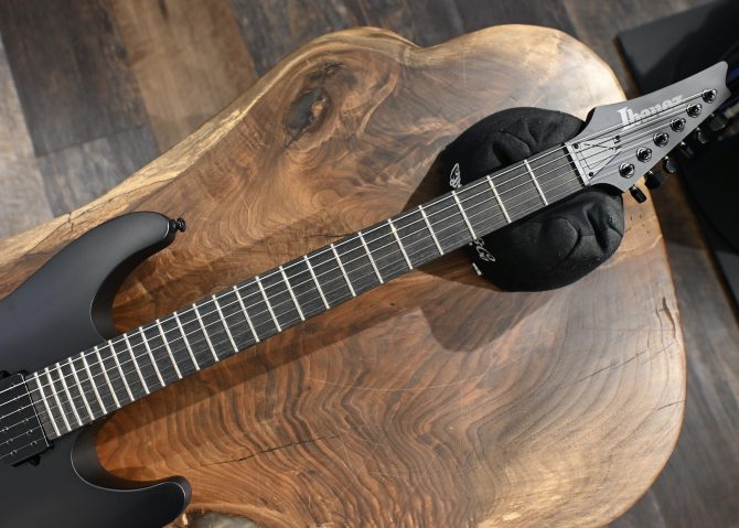 Ibanez Iron Label Series S721RB-BKF Black Flat #148