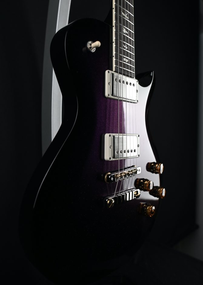 PRS S2 Mcarty 594 Singlecut Sprayer's Choice Blue/Purple Colorfade Holoflake #324