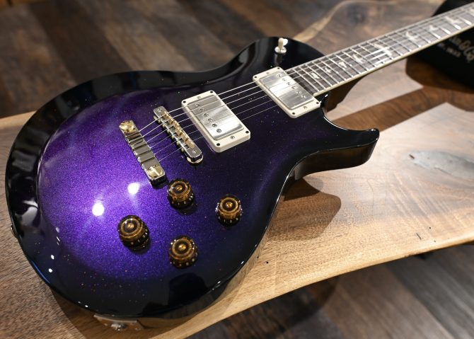 PRS S2 Mcarty 594 Singlecut Sprayer's Choice Blue/Purple Colorfade Holoflake #324