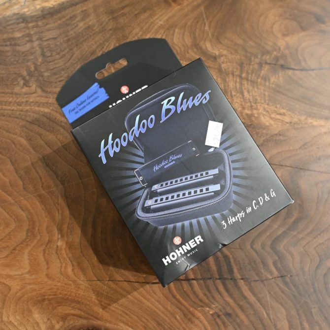 Hohner Hoodoo Blues Harmonica 3-Pack