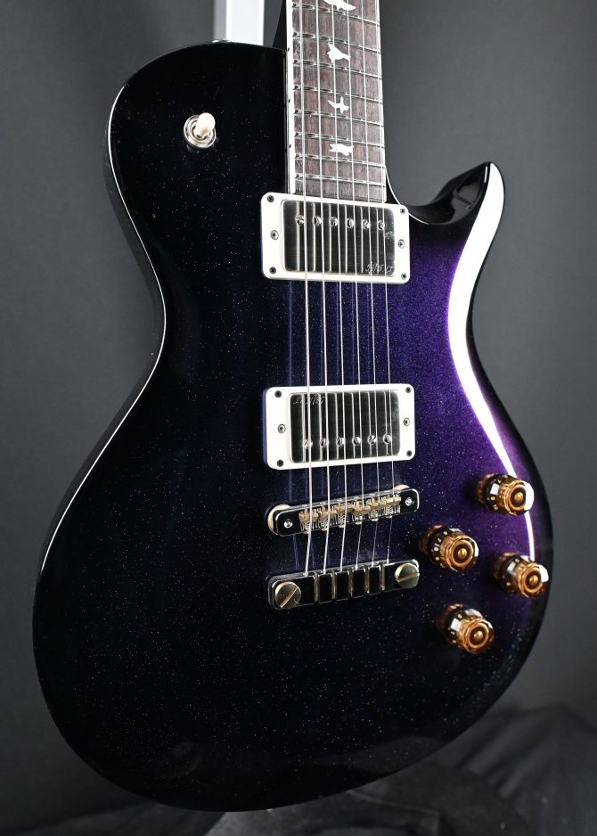 PRS S2 Mcarty 594 Singlecut Sprayer's Choice Blue/Purple Colorfade Holoflake #324