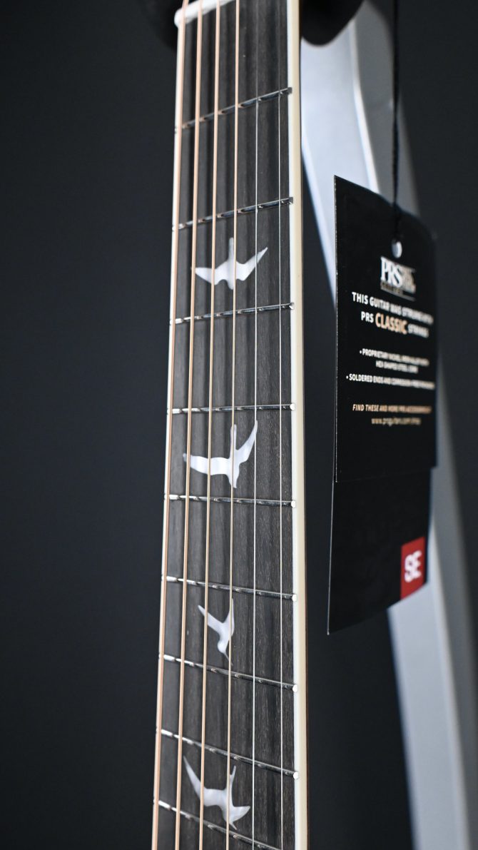 PRS SE P20E Parlor Acoustic Guitar Fire Red Burst #328