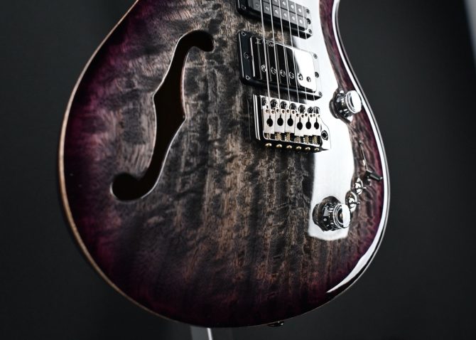 PRS Special Semi-Hollow Mango Limited Edition Charcoal Purple Burst #334