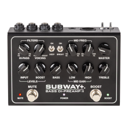 Mesa Boogie Subway+ Bass DI-Preamp II
