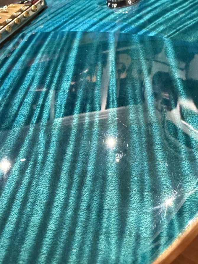 Pre-Owned PRS Custom 24 Piezo 10-Top Carroll Blue #093