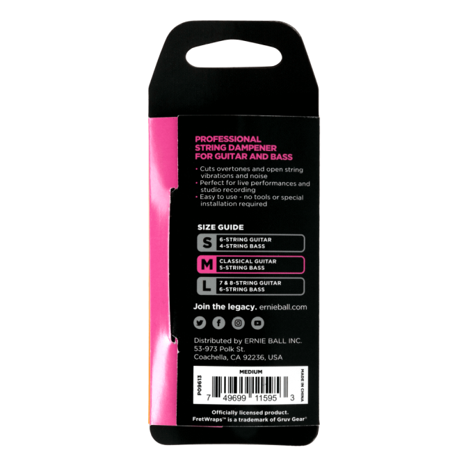 Ernie Ball FretWrap by Gruv Gear - Medium