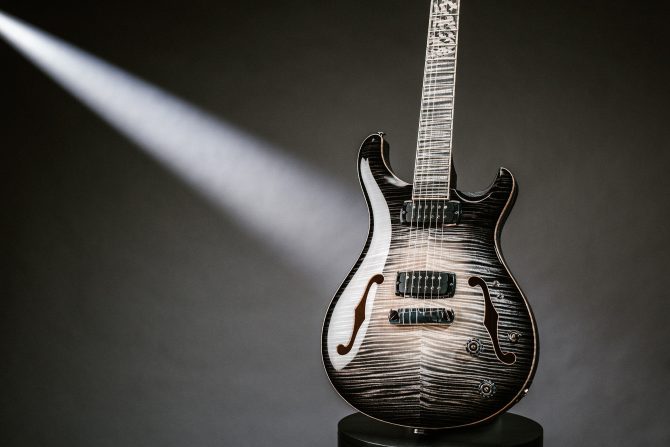 PRS Private Stock 30th Anniversary "Birds of a Feather" Hollowbody I Frostbite Glow Pre-Order