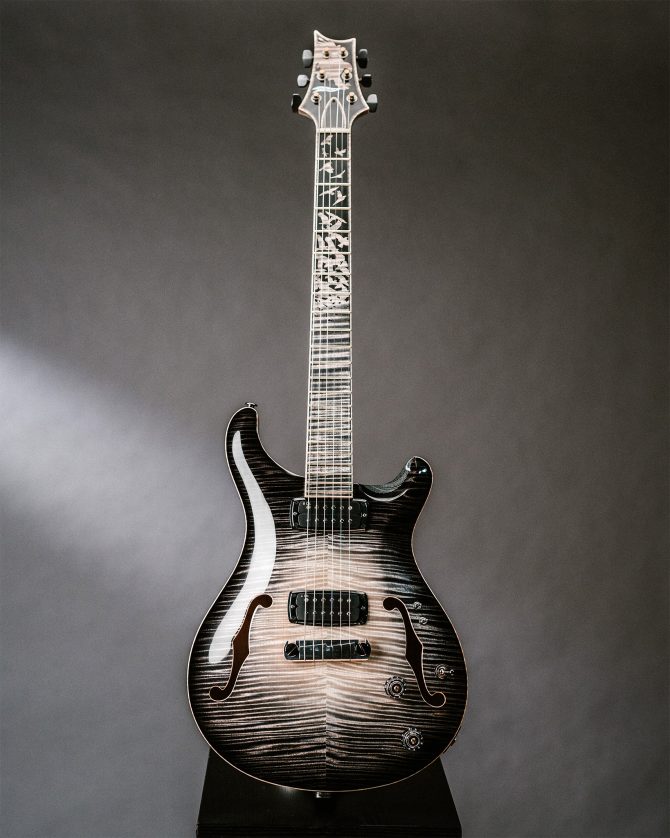 PRS Private Stock 30th Anniversary "Birds of a Feather" Hollowbody I Frostbite Glow Pre-Order