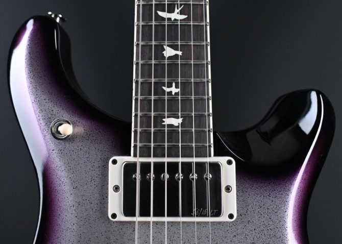 PRS S2 McCarty 594 Sparkle Gray Mulberry Smokeburst #420