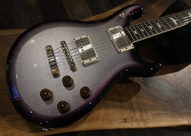 PRS S2 McCarty 594 Sparkle Gray Mulberry Smokeburst #420
