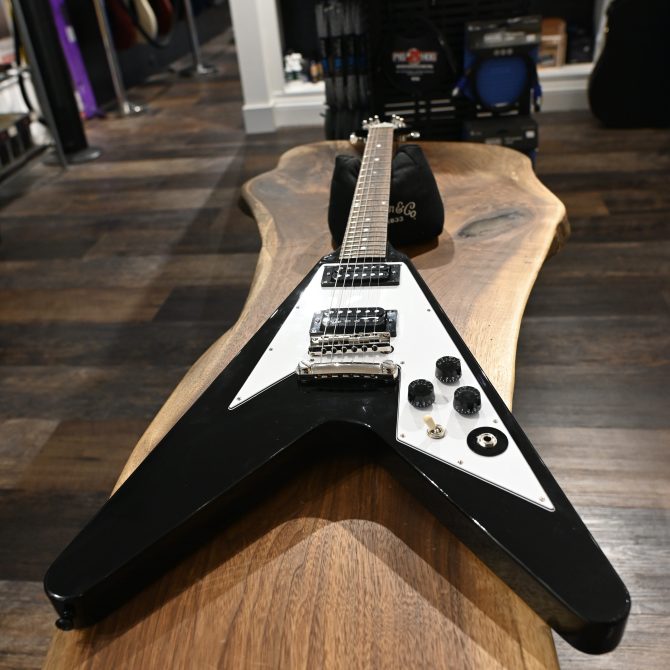 Epiphone Kirk Hammett 1979 Flying V Ebony 2025