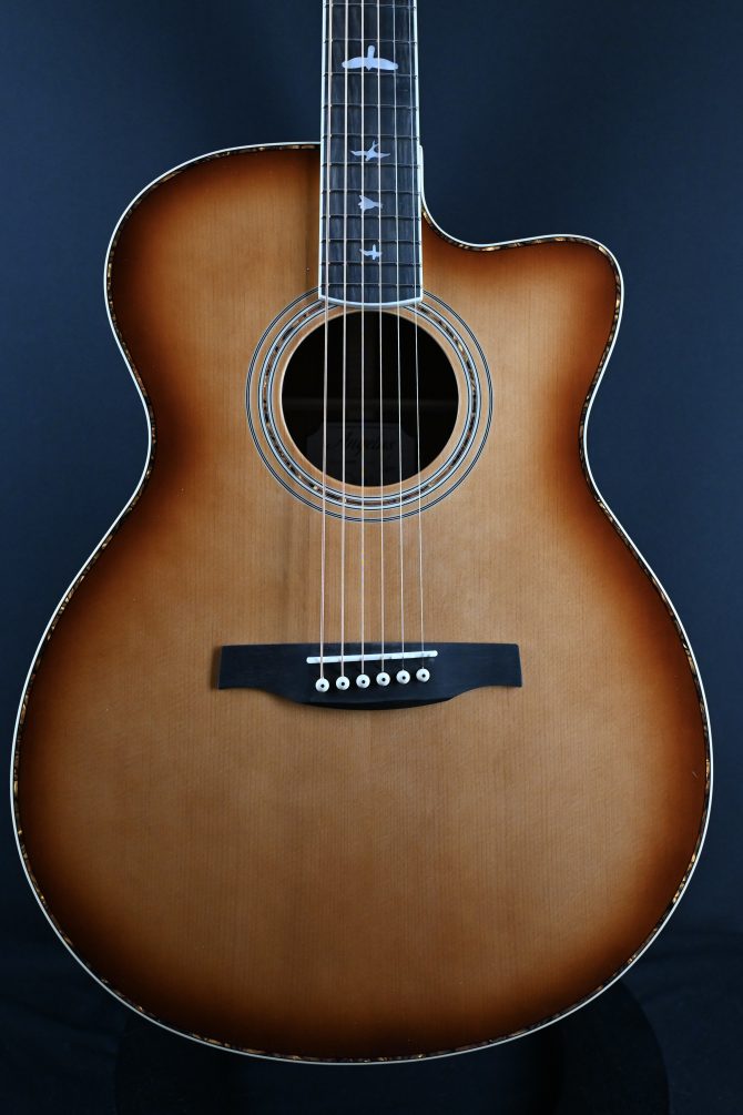 PRS SE Angelus A40E Tobacco Sunburst #645