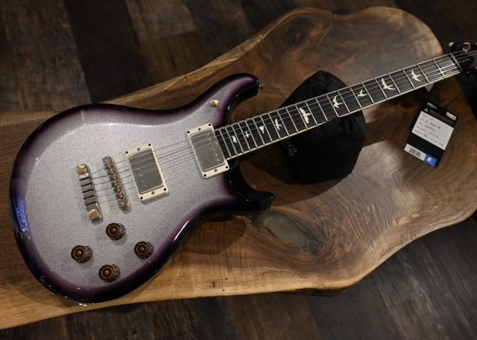PRS S2 McCarty 594 Sparkle Gray Mulberry Smokeburst #420