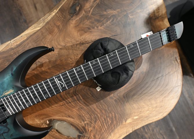 Legator G6FSS-DS Dark Sapphire Multi-Scale Electric Guitar #403