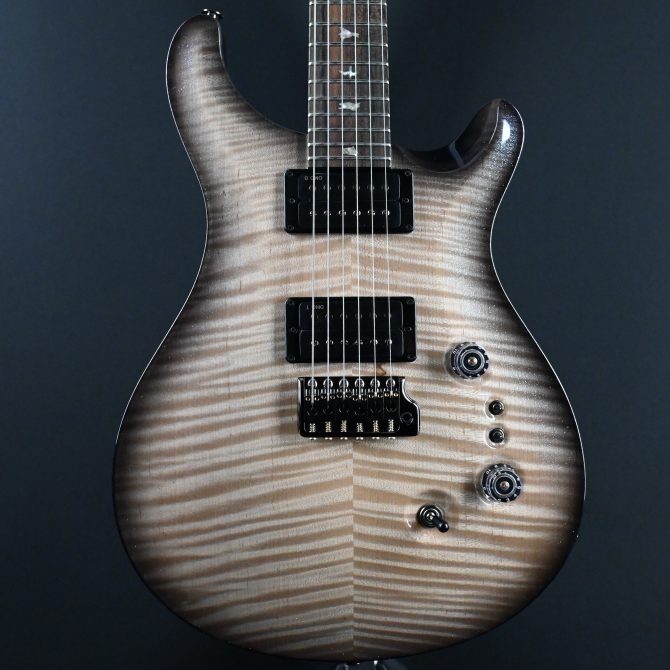 PRS Custom 24-08 10-Top Natural Smokeburst Transparent Holoflake #438