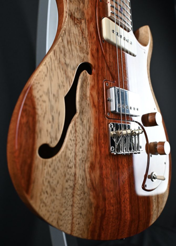 PRS Private Stock #12193 Padauk Vela Semi-Hollow