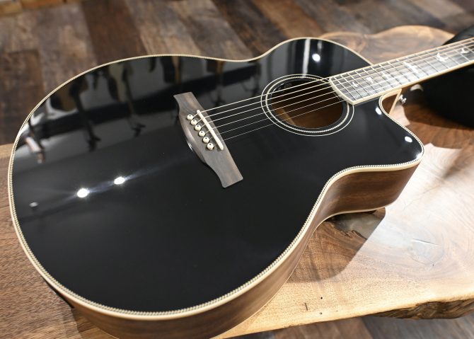 PRS SE Angelus A20E Black Top #547