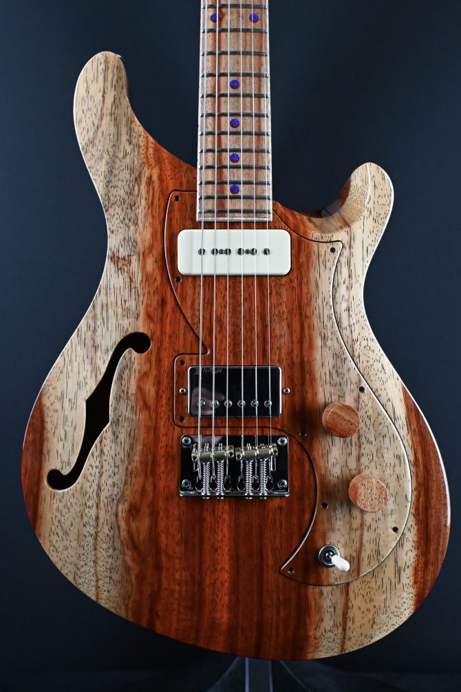 PRS Private Stock #12193 Padauk Vela Semi-Hollow