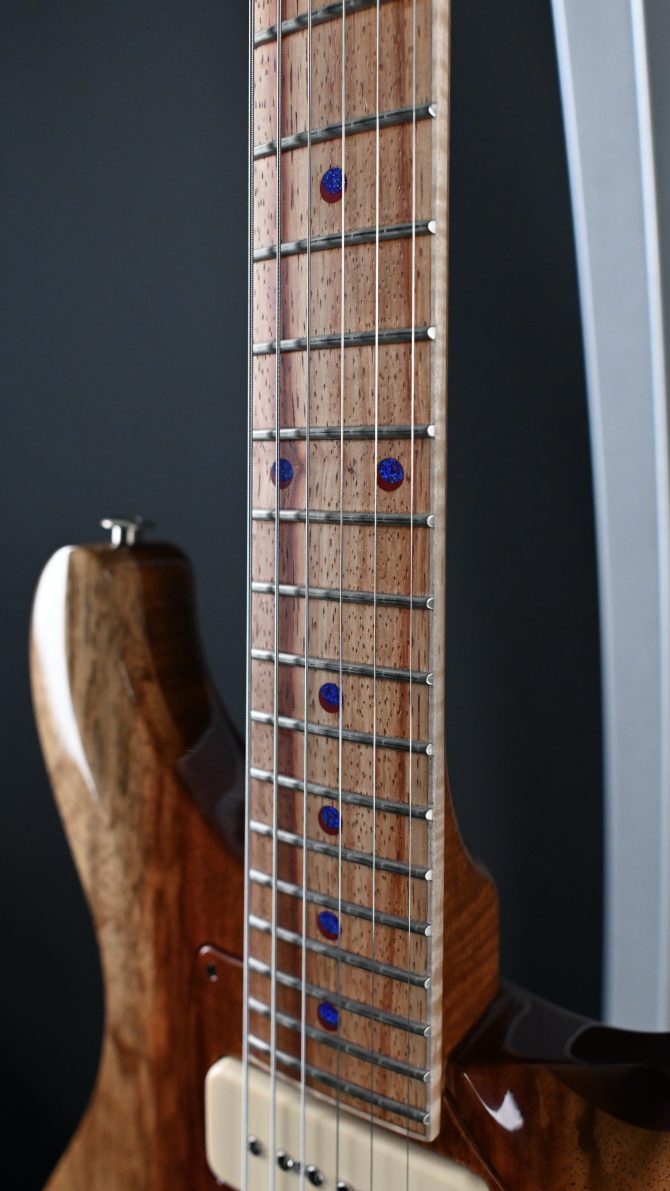 PRS Private Stock #12193 Padauk Vela Semi-Hollow