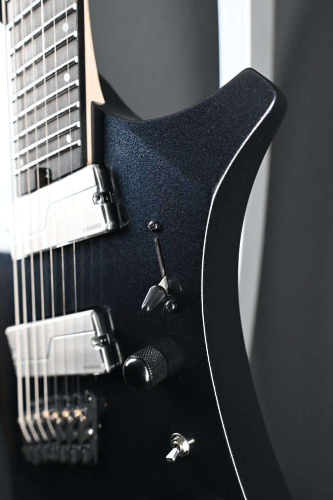 Ibanez Alpha Series A527-IPT Iron Pewter Multi-Scale 7-String #250