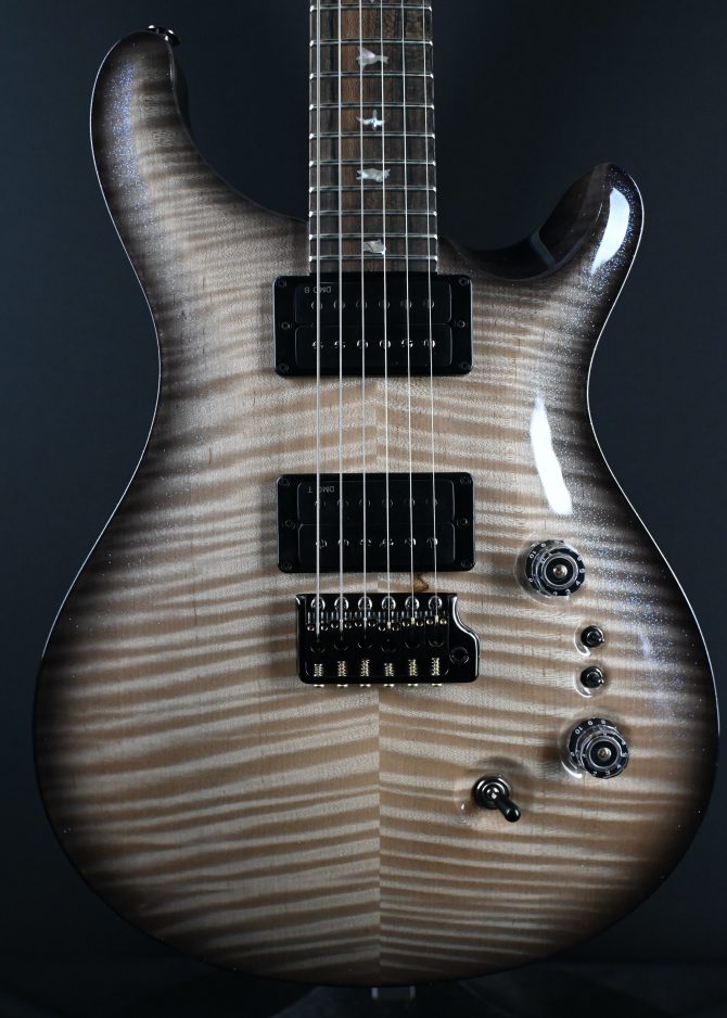 PRS Custom 24-08 10-Top Natural Smokeburst Transparent Holoflake #438