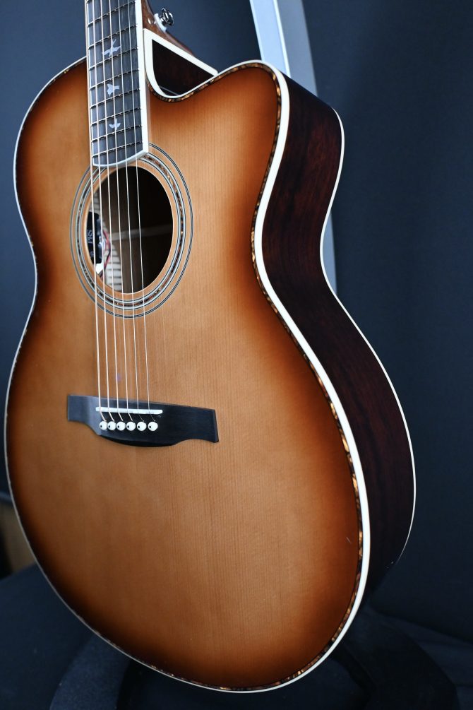 PRS SE Angelus A40E Tobacco Sunburst #645