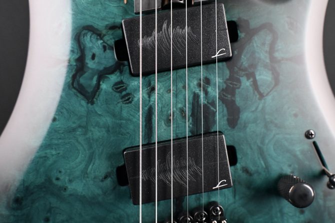 Legator G6FSS-DS Dark Sapphire Multi-Scale Electric Guitar #403