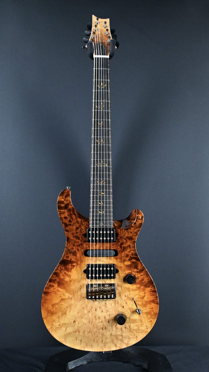 PRS Custom 24 7-String Semi Hollow Sandstorm Dragon's Breath Private Stock #12192