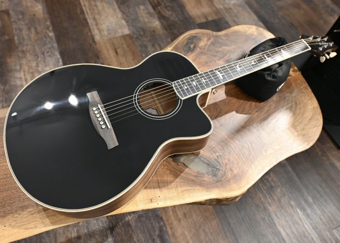 PRS SE Angelus A20E Black Top #547