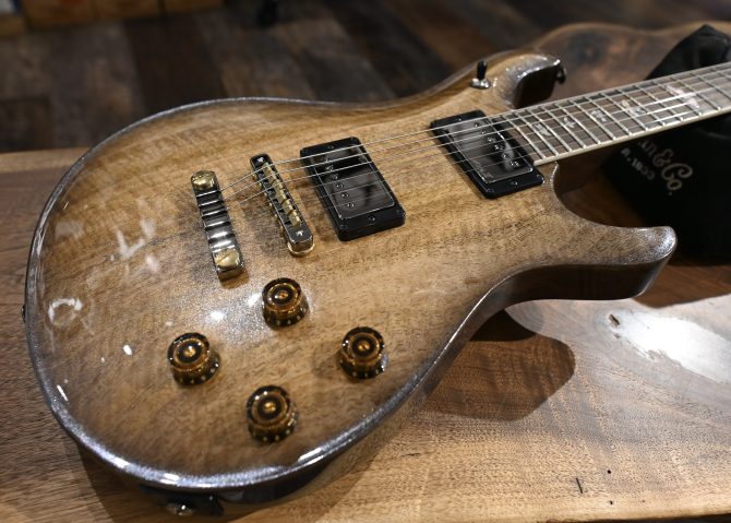 PRS McCarty 594 Limited Edition Mango Natural Smokeburst w/ Translucent Sparkle #473