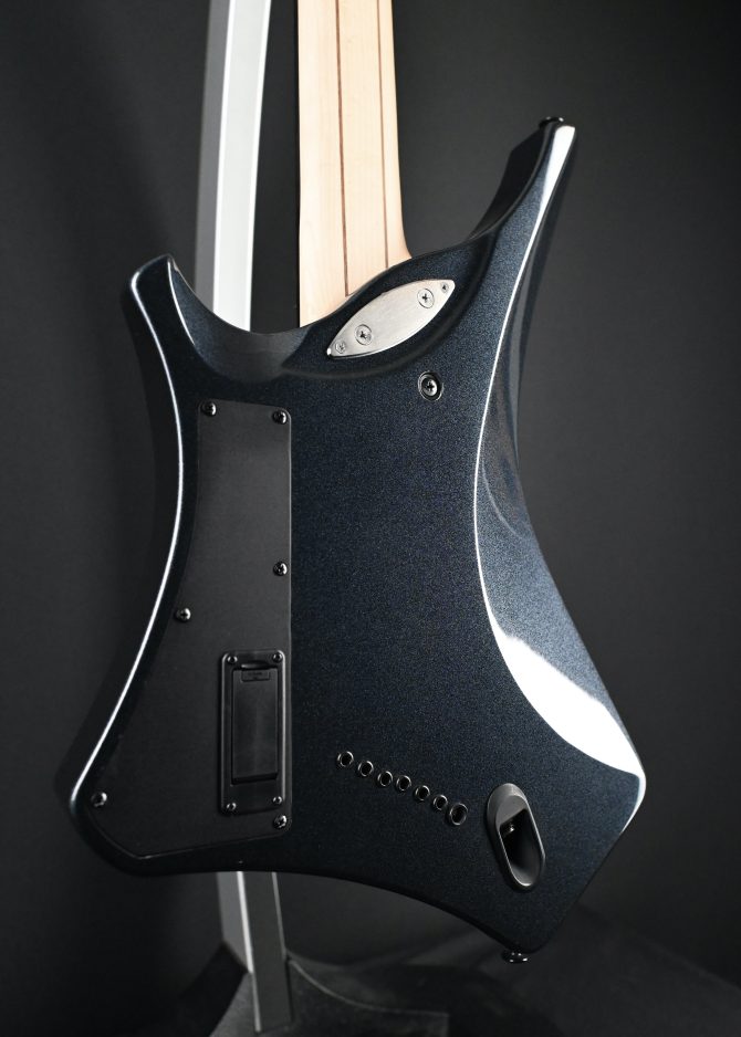 Ibanez Alpha Series A527-IPT Iron Pewter Multi-Scale 7-String #250