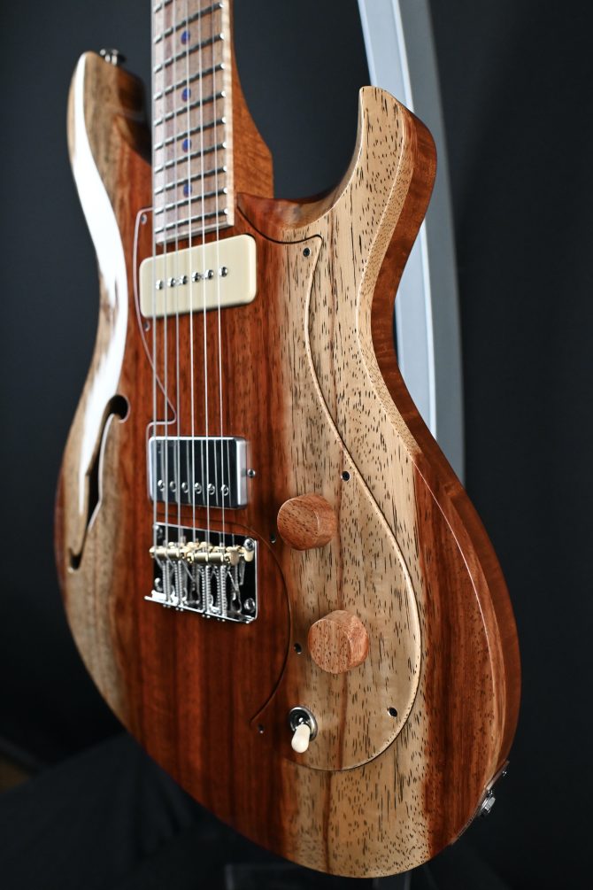 PRS Private Stock #12193 Padauk Vela Semi-Hollow
