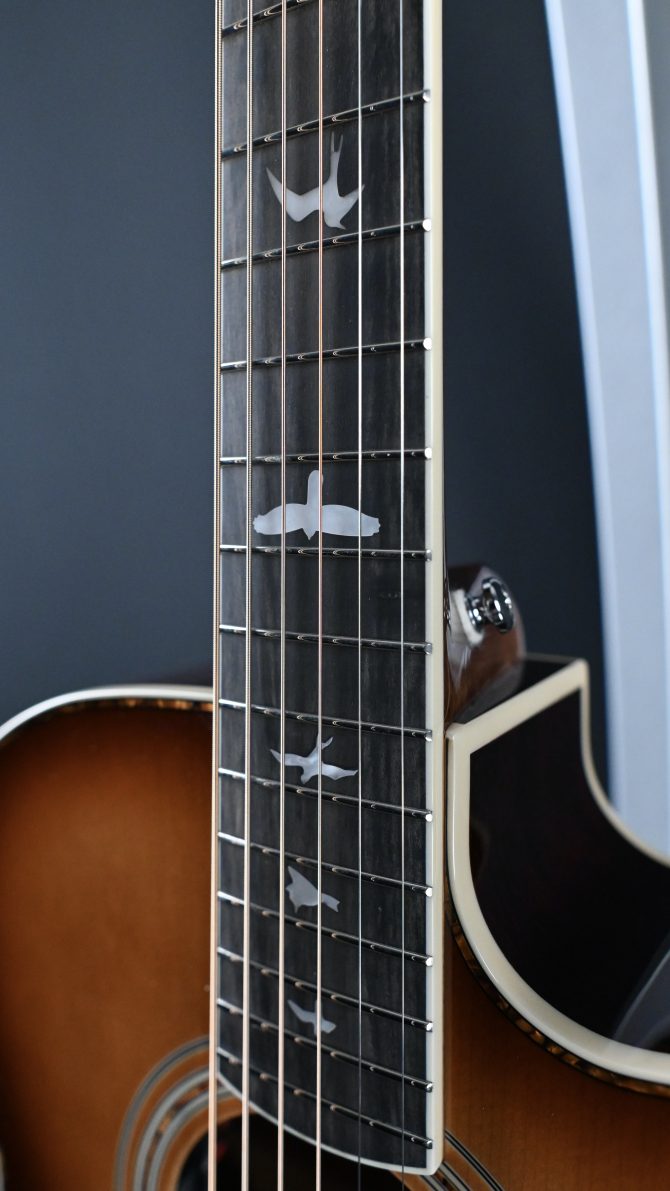 PRS SE Angelus A40E Tobacco Sunburst #645