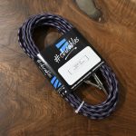 CBI Cables Prism Series Cloth Instrument Cable 20-ft PN-960-20 Gray/Purple