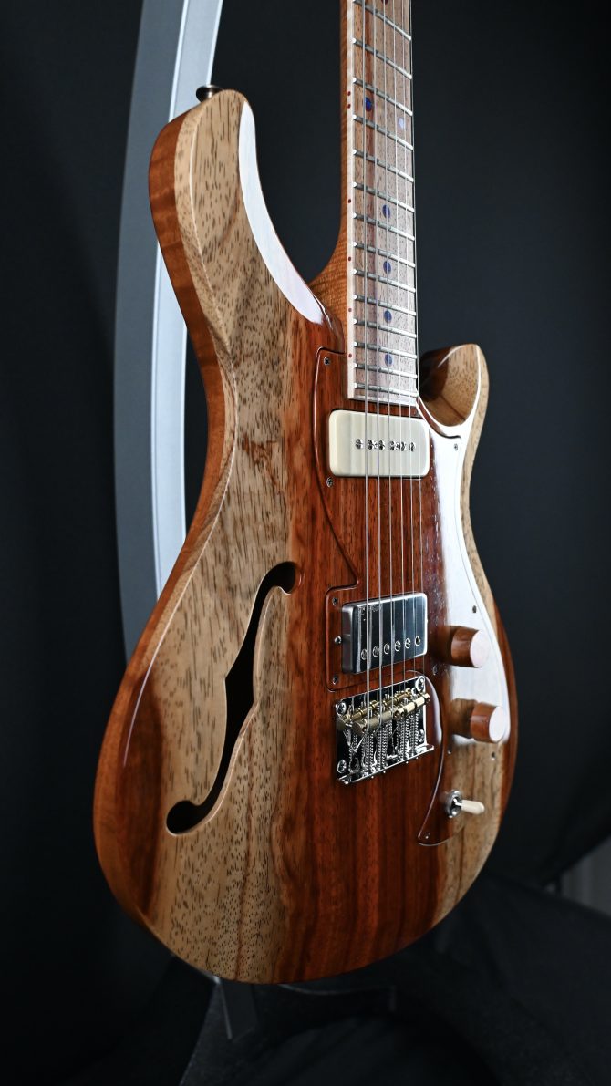 PRS Private Stock #12193 Padauk Vela Semi-Hollow