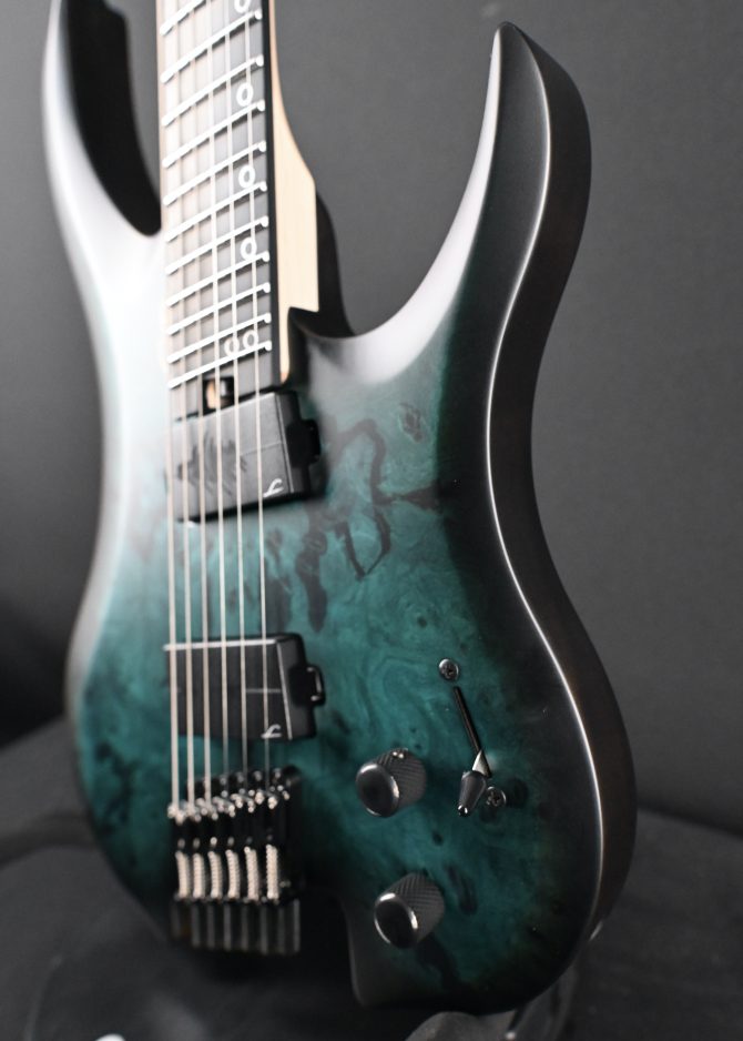Legator G6FSS-DS Dark Sapphire Multi-Scale Electric Guitar #403