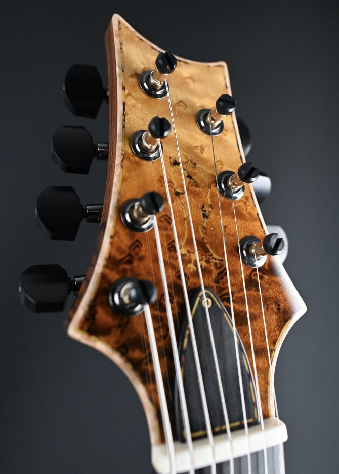 PRS Custom 24 7-String Semi Hollow Sandstorm Dragon's Breath Private Stock #12192