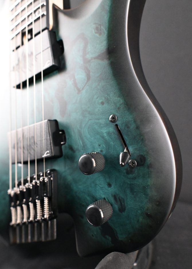 Legator G6FSS-DS Dark Sapphire Multi-Scale Electric Guitar #403