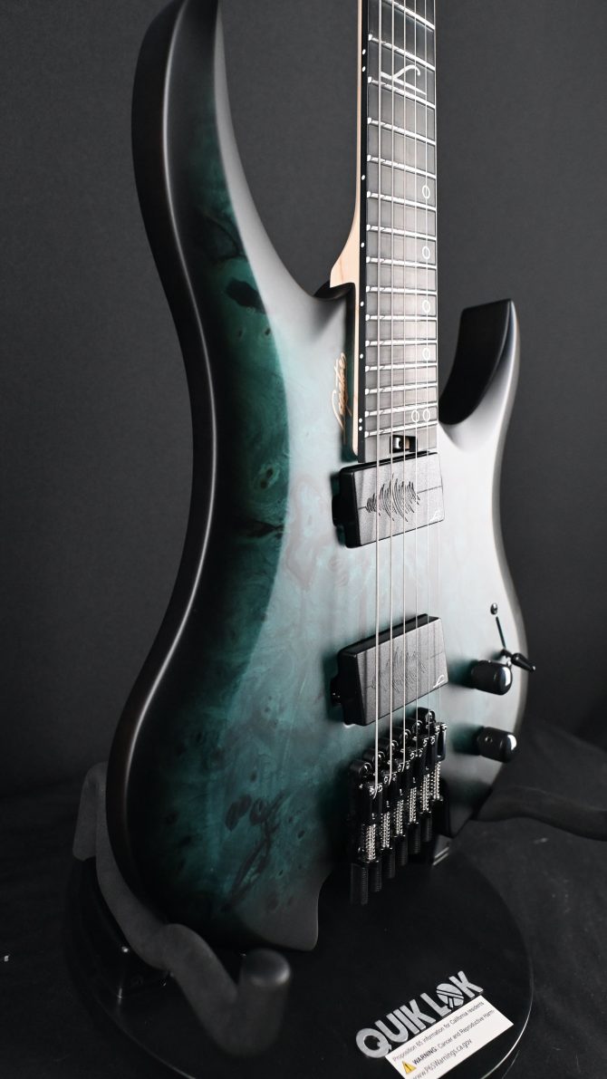 Legator G6FSS-DS Dark Sapphire Multi-Scale Electric Guitar #403
