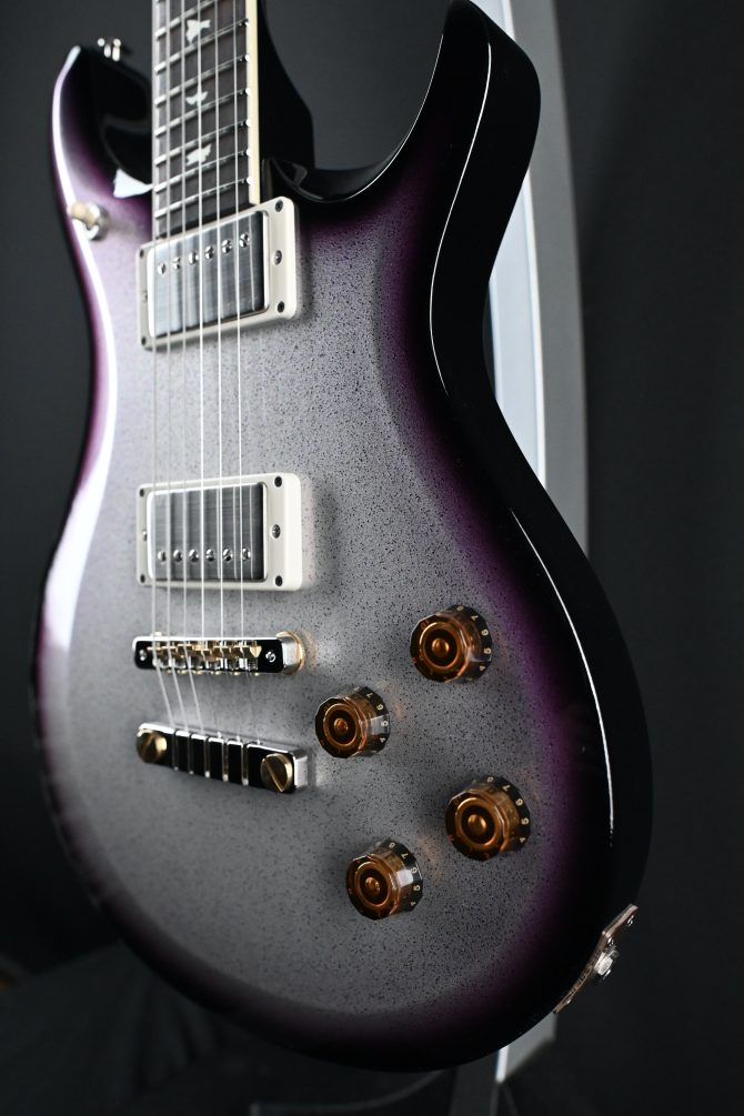 PRS S2 McCarty 594 Sparkle Gray Mulberry Smokeburst #420